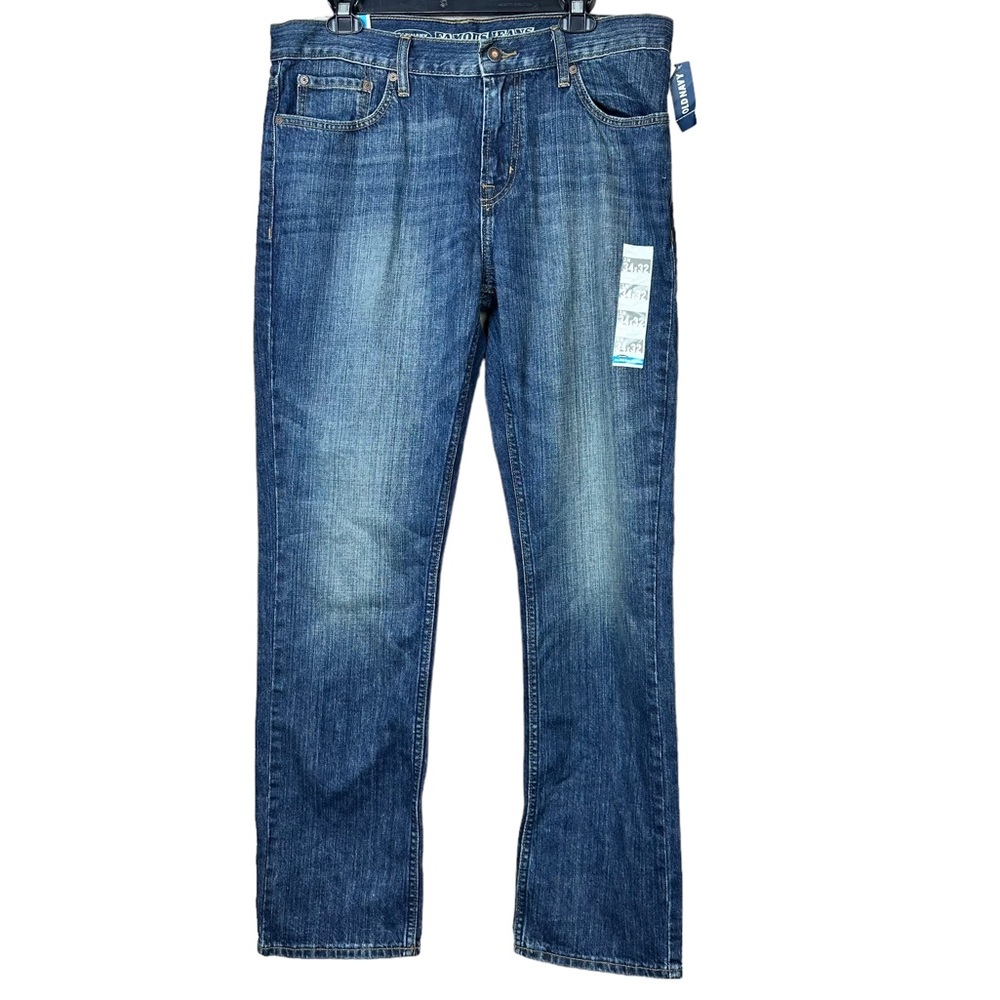 Old Navy NWT Slim Thigh Leg Denim Jeans Men Sz 34 x 32